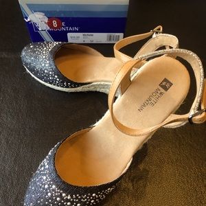 White mountain | wedge sailboat sandals New in Box